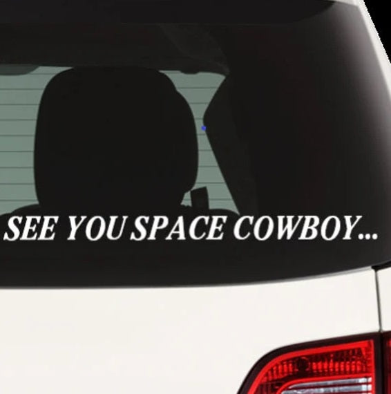 Adesivo Cowboy Bebop - Space Cowboy